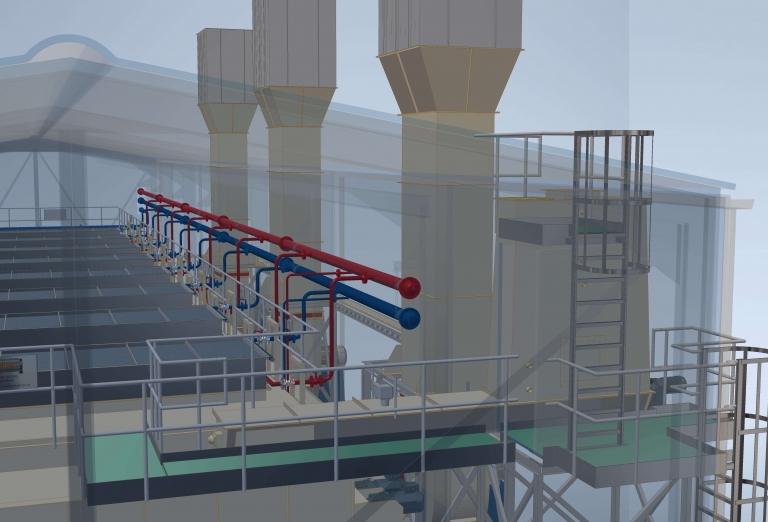 Drying of woodchips and sawdust on a belt dryer